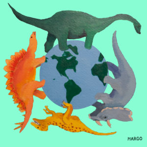 Dinosaur Print