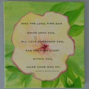 Long Time Sun Print