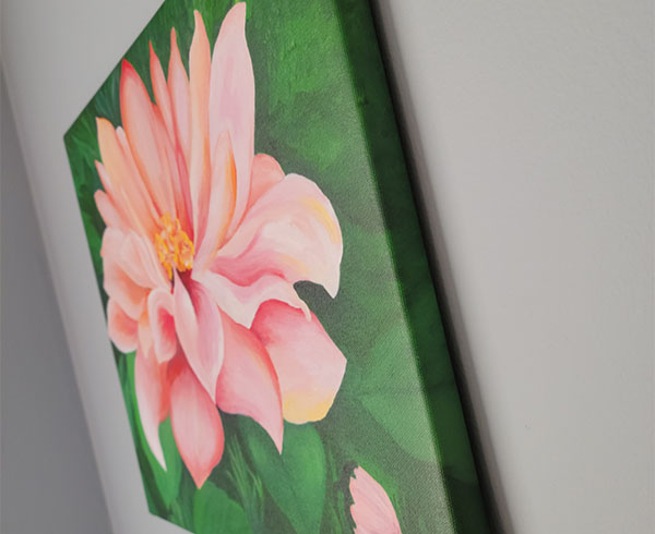 Peach Flower Print