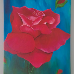 Red Rose Print