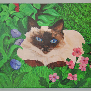 Siamese Cat Print