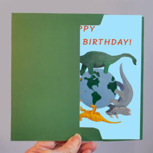 Dinosaur Birthday Card