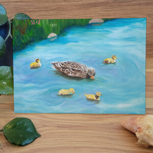 Duck Family Greeting Card