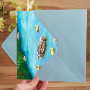 Duck Family Greeting Card
