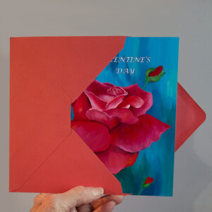 Rose Valentine’s Day Card