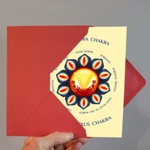 Solar Plexus Chakra Art Card