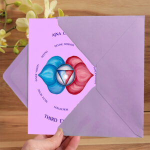 Third Eye Chakra Greeting Card