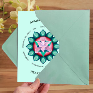 Heart Chakra Greeting Card