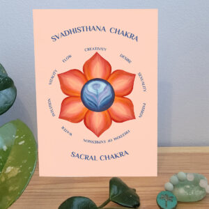Sacral Chakra Greeting Card