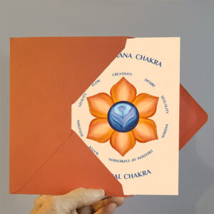 Sacral Chakra Greeting Card