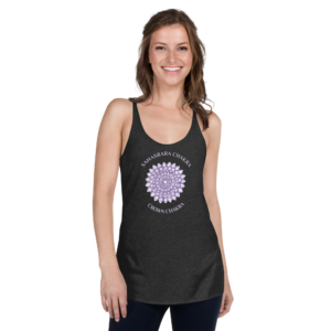 Crown Chakra Ladies Muscle Tank
