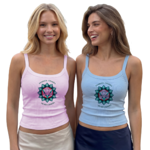 Heart Chakra Women’s Micro-Rib Tank Top