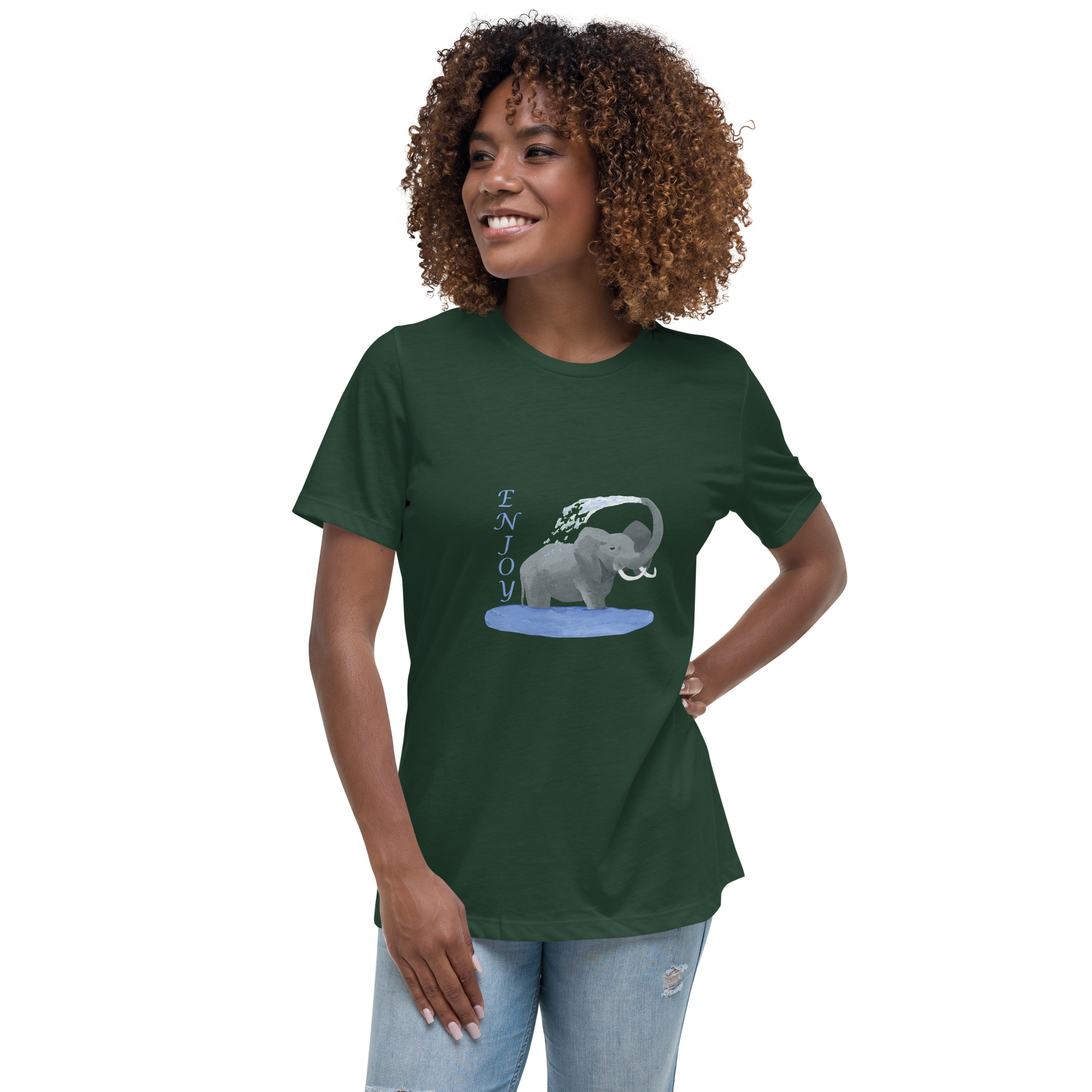 Elephant Women’s Relaxed-Fit T-Shirt